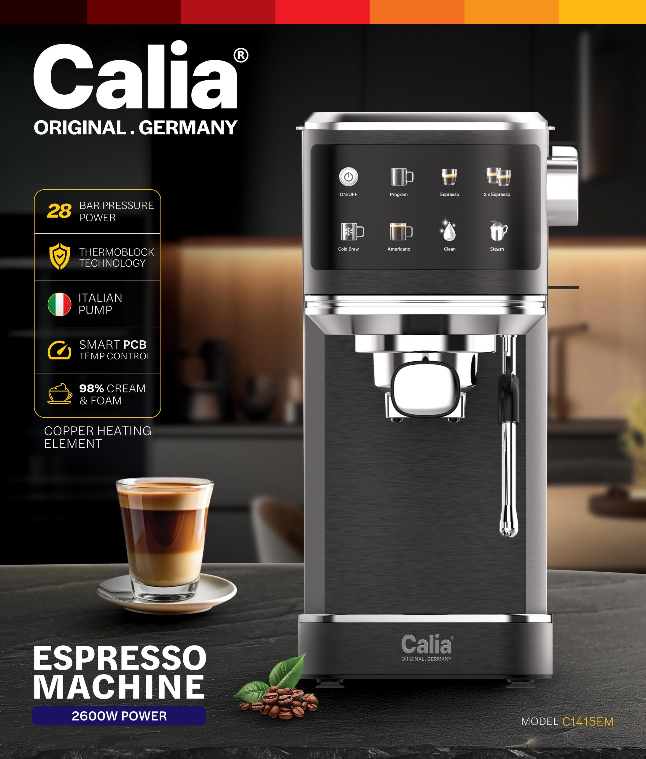 Calia espresso machine C1415EM